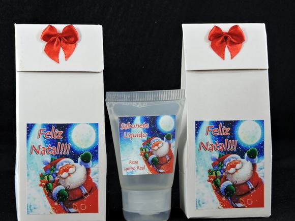 Lembrancinha Bisnaga de Natal Amigo Secreto Oculto Brinde