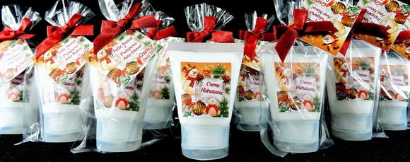 Lembrancinha Bisnaga no Saquinho Natal Brinde Personalizado
