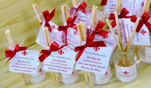 Lembrancinha Brinde Personalizado Mini Difusor Dia das Mães