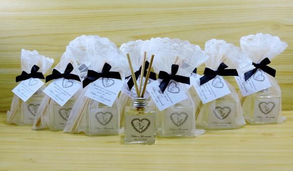 Lembrancinha Casamento Cubo Mini Difusor Aromatizante Vareta