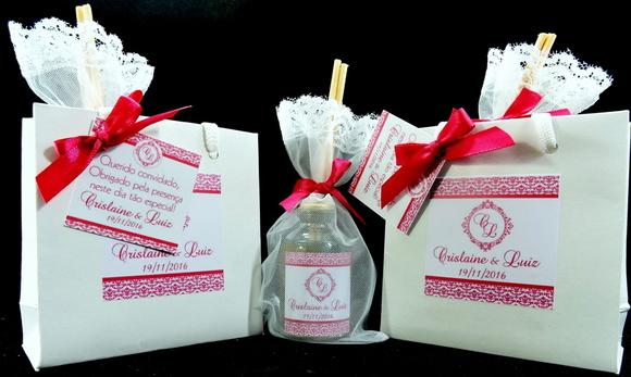 Lembrancinha Casamento Mini Aromatizante