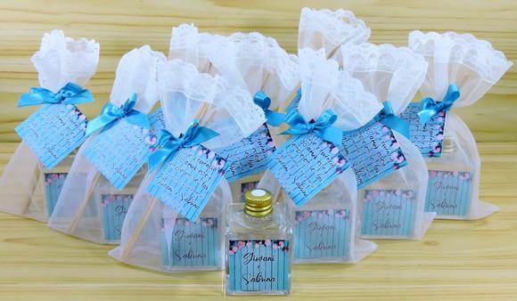 Lembrancinha Casamento Mini Aromatizante Vareta Cubo Difusor