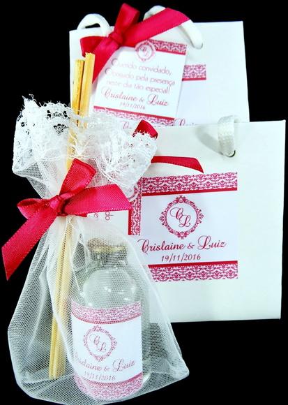 Lembrancinha Casamento Mini Aromatizante