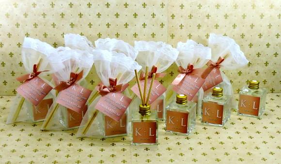 Lembrancinha Casamento Mini Difusor Cubo Vareta Aromatizante