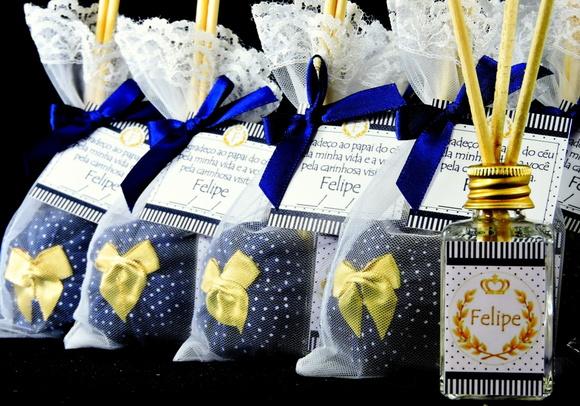 Lembrancinha Coroa Mini Difusor e Sachê