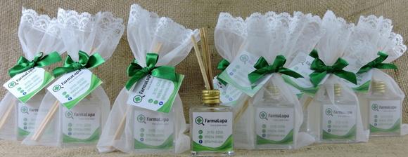 Lembrancinha Corporativa Mini Difusor Cubo 50 ml