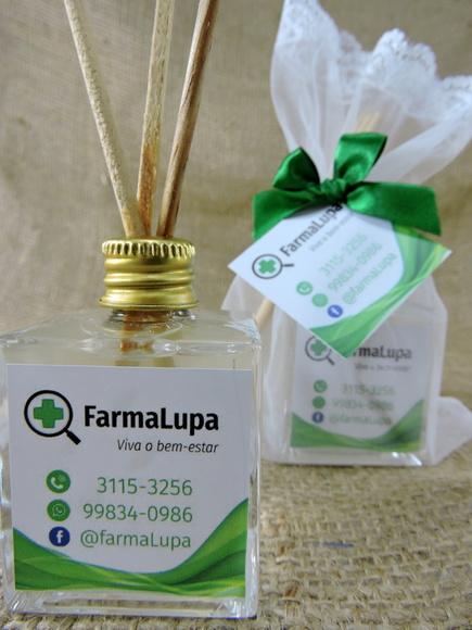 Lembrancinha Corporativa Mini Difusor Cubo 50 ml