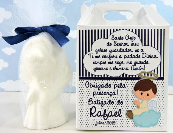 Lembrancinha de Batizado Anjinho na Caixa