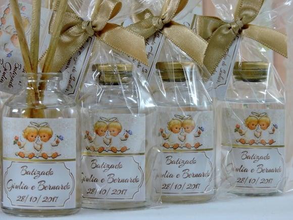 Lembrancinha de Batizado Mini Aromatizante