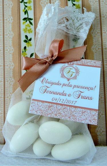 Lembrancinha de Casamento Amêndoas da Sorte