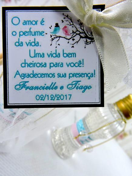 Lembrancinha de Casamento Aromatizador de Varetas Cinturinha