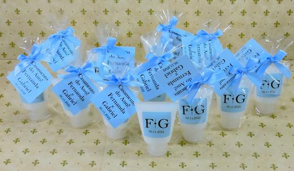 Lembrancinha de Casamento Bisnaga Creme Sabonete Líquido