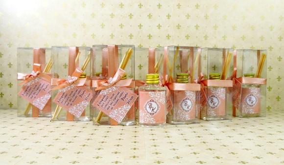 Lembrancinha de Casamento Mini Aromatizador 60 ml
