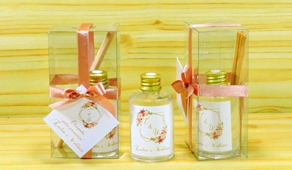 Lembrancinha de Casamento Mini Aromatizador 60 ml