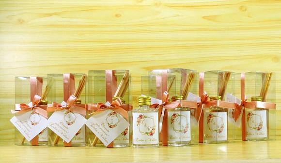 Lembrancinha de Casamento Mini Aromatizador 60 ml