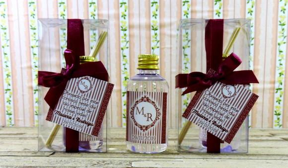 Lembrancinha de Casamento Mini Aromatizador 60 ml