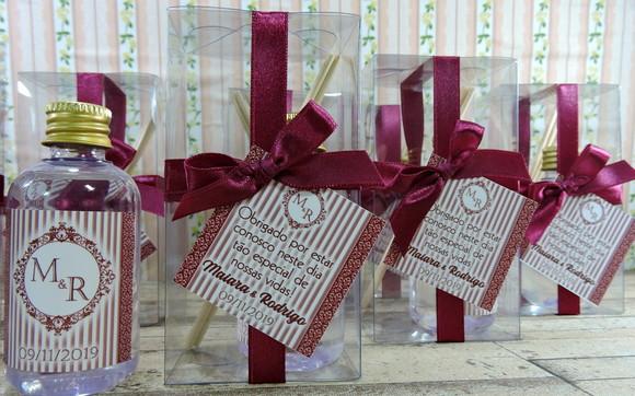Lembrancinha de Casamento Mini Aromatizador 60 ml