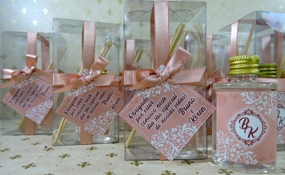 Lembrancinha de Casamento Mini Aromatizador 60 ml