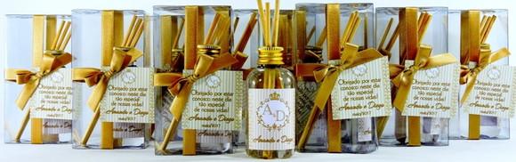 Lembrancinha de Casamento Mini Aromatizador 60 ml