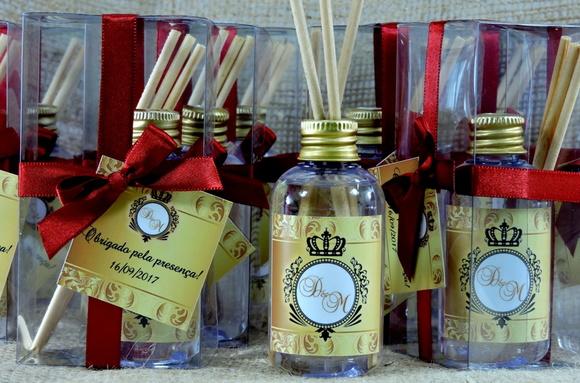 Lembrancinha de Casamento Mini Aromatizador 60 ml