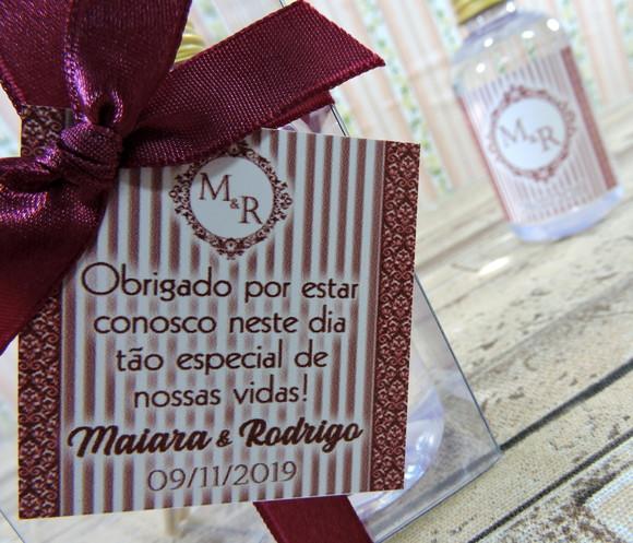 Lembrancinha de Casamento Mini Aromatizador 60 ml