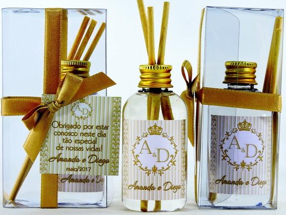 Lembrancinha de Casamento Mini Aromatizador 60 ml