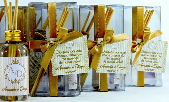 Lembrancinha de Casamento Mini Aromatizador 60 ml