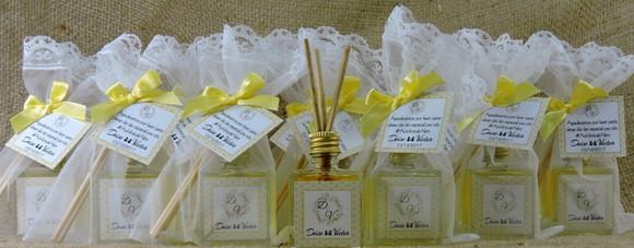 Lembrancinha de Casamento Mini Aromatizador Cubo 50 Difusor