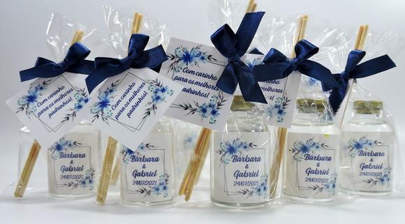 Lembrancinha de Casamento Mini Difusor Varetas Aromatizador