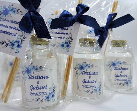 Lembrancinha de Casamento Mini Difusor Varetas Aromatizador