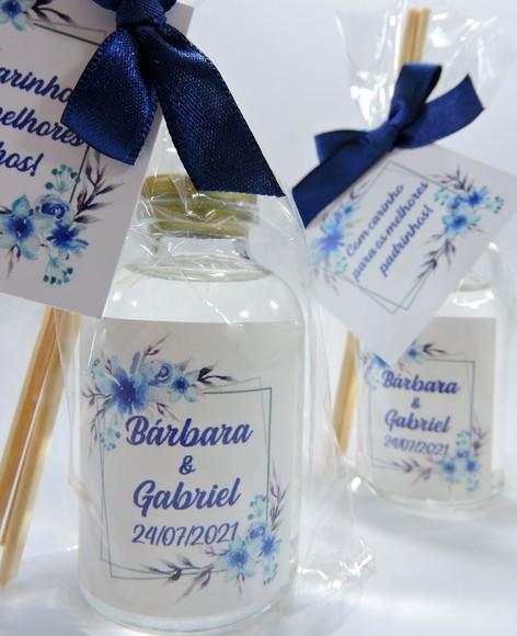 Lembrancinha de Casamento Mini Difusor Varetas Aromatizador