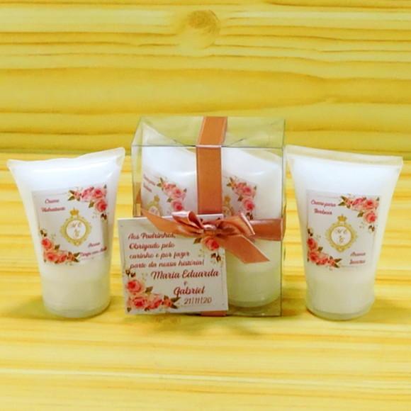 Lembrancinha de Casamento Padrinhos Creme Loção Barbear