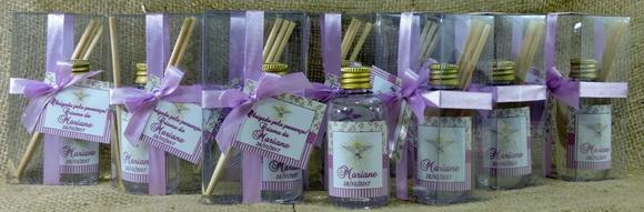 Lembrancinha de Crisma Mini Aromatizador 60 ml