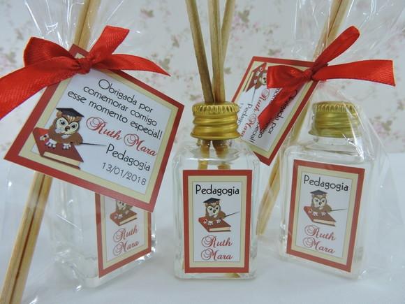 Lembrancinha de Formatura Mini Aromatizador 40 ml Pet