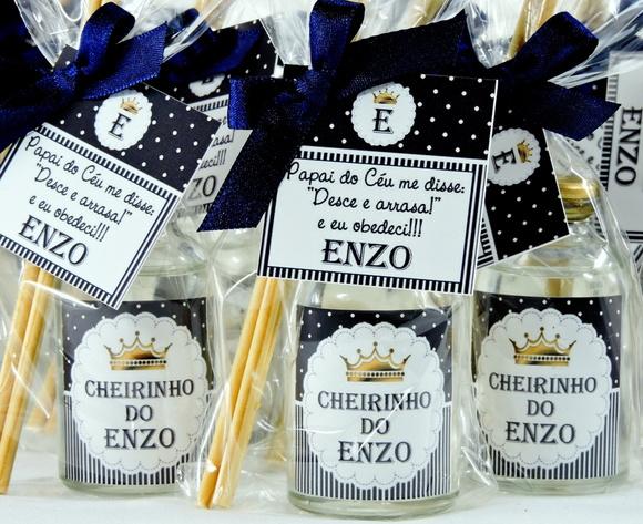 Lembrancinha de Maternidade Mini Aromatizador Príncipe