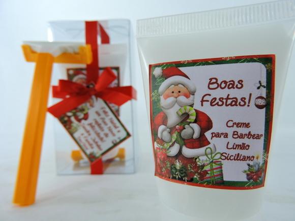 Lembrancinha de Nata Fim de Ano - Kit Barbear