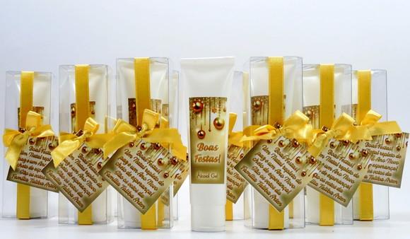 Lembrancinha de Natal Creme Hidratante na Bisnaga Brinde