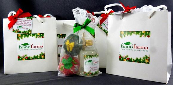 Lembrancinha de Natal Difusor e 2 Sachês
