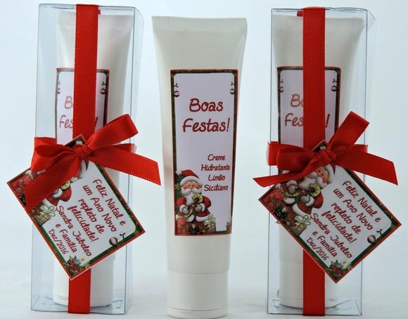 Lembrancinha de Natal e Fim de Ano - Bisnaga 50 ml
