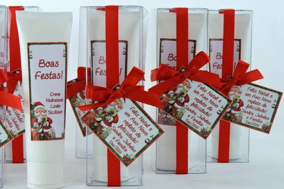Lembrancinha de Natal e Fim de Ano - Bisnaga 50 ml