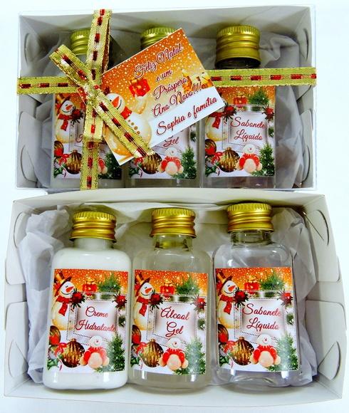 Lembrancinha de Natal Kit Higiene