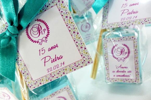 Lembrancinha Debutante Mini Aromatizador