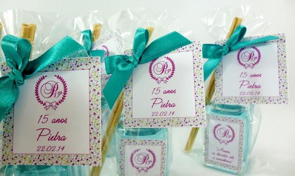 Lembrancinha Debutante Mini Aromatizador