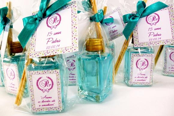 Lembrancinha Debutante Mini Aromatizador