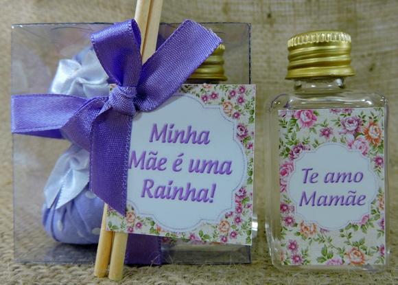 Lembrancinha Dia das Mães Mini Aromatizador Sachês Perfumado