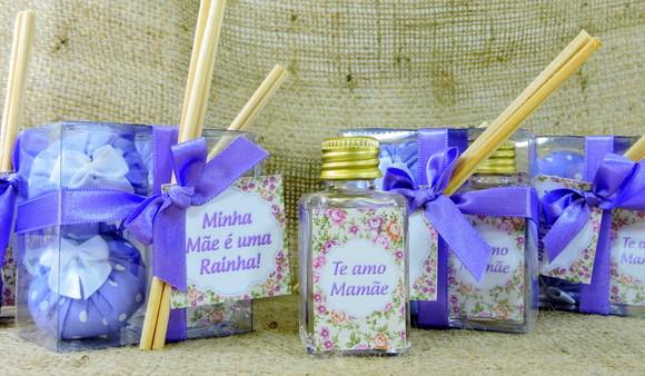 Lembrancinha Dia das Mães Mini Aromatizador Sachês Perfumado