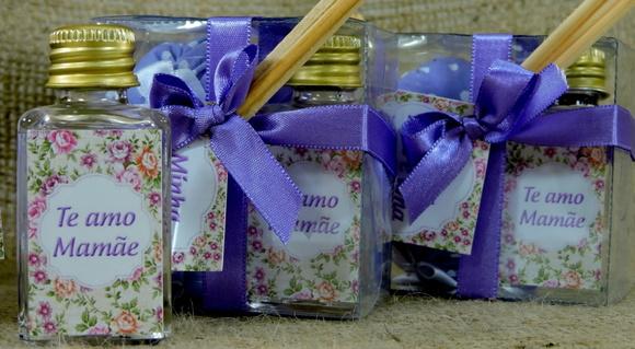 Lembrancinha Dia das Mães Mini Aromatizador Sachês Perfumado