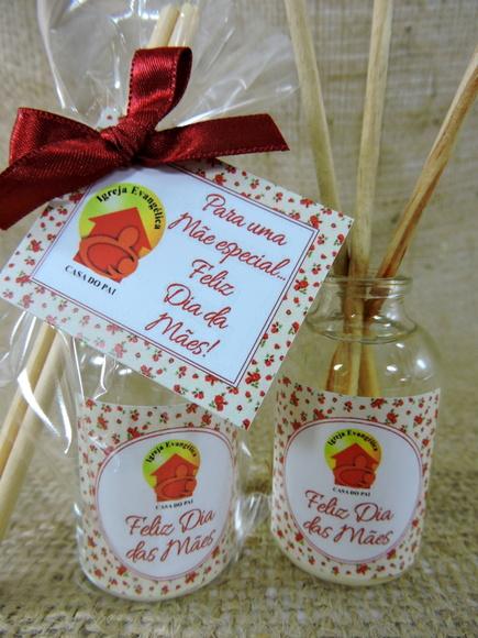 Lembrancinha Dia das Mães Mini Aromatizante