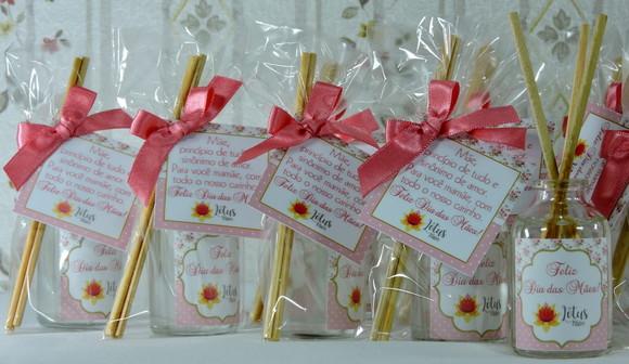 Lembrancinha Dia das Mães Mini Aromatizante