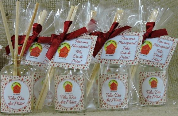 Lembrancinha Dia das Mães Mini Aromatizante